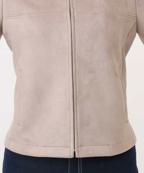 Maison de CINQ / メゾン ドゥ サンク その他アウター | 【小さいサイズ】フェイクスウェードショートブルゾン/洗える | 詳細13