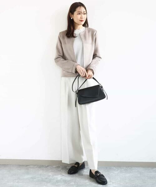 Maison de CINQ / メゾン ドゥ サンク その他アウター | 【小さいサイズ】フェイクスウェードショートブルゾン/洗える | 詳細6