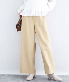 Maison de CINQ / メゾン ドゥ サンク チノ・ワークパンツ | カラーツイードワイドパンツ/洗える