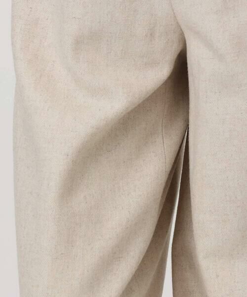 Maison de CINQ / メゾン ドゥ サンク チノ・ワークパンツ | カラーツイードワイドパンツ/洗える | 詳細10