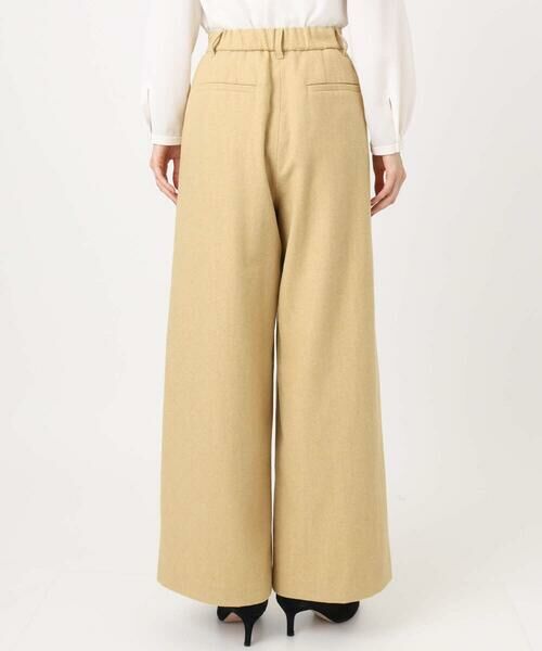 Maison de CINQ / メゾン ドゥ サンク チノ・ワークパンツ | カラーツイードワイドパンツ/洗える | 詳細4