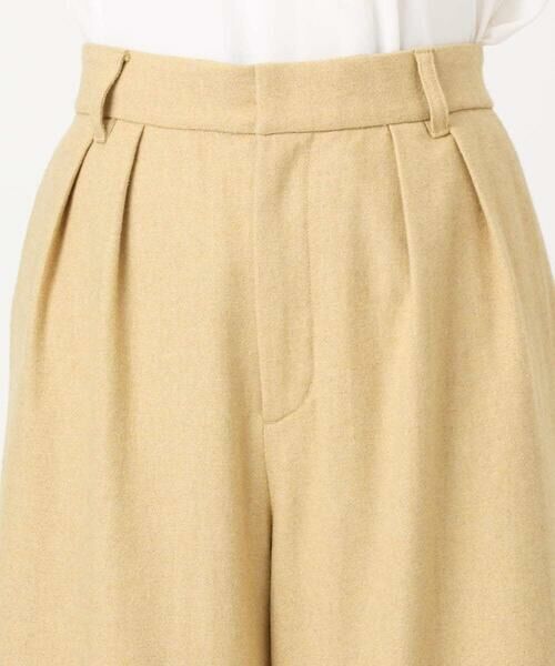 Maison de CINQ / メゾン ドゥ サンク チノ・ワークパンツ | カラーツイードワイドパンツ/洗える | 詳細5