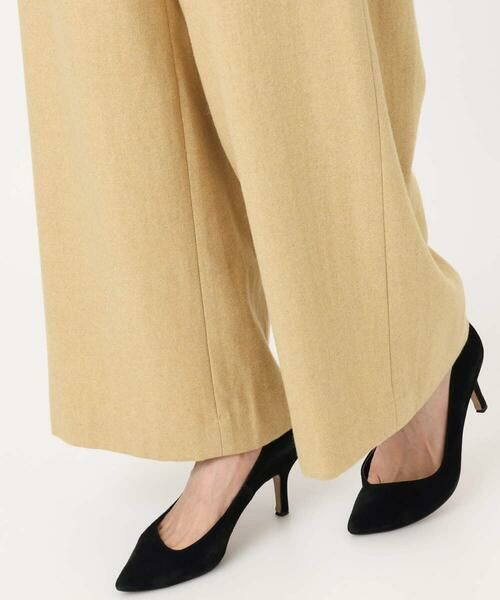 Maison de CINQ / メゾン ドゥ サンク チノ・ワークパンツ | カラーツイードワイドパンツ/洗える | 詳細8