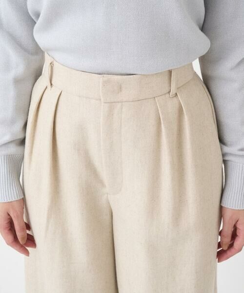 Maison de CINQ / メゾン ドゥ サンク チノ・ワークパンツ | 【小さいサイズ】カラーツイードワイドパンツ/洗える | 詳細10