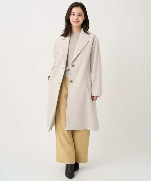 Maison de CINQ / メゾン ドゥ サンク チノ・ワークパンツ | 【小さいサイズ】カラーツイードワイドパンツ/洗える | 詳細23