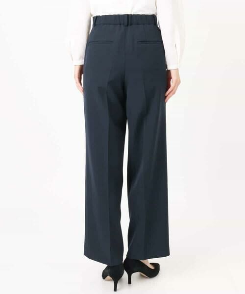 Maison de CINQ / メゾン ドゥ サンク チノ・ワークパンツ | 【小さいサイズ】ダブルクロス セミワイドパンツ/セットアップ対応/洗える | 詳細15