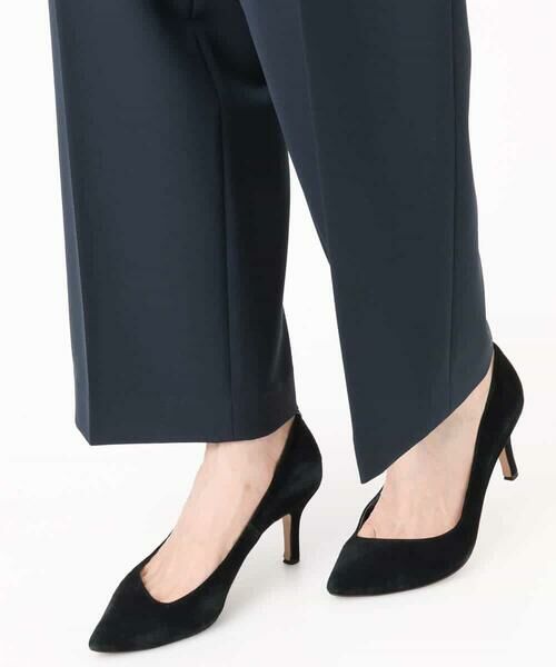 Maison de CINQ / メゾン ドゥ サンク チノ・ワークパンツ | 【小さいサイズ】ダブルクロス セミワイドパンツ/セットアップ対応/洗える | 詳細19