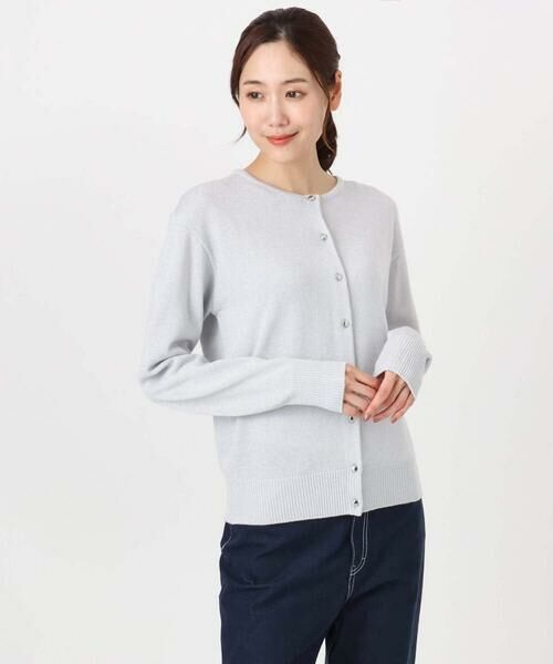 Maison de CINQ / メゾン ドゥ サンク カーディガン・ボレロ | キラキラ ラメニットカーディガン/洗える | 詳細1