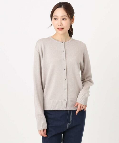 Maison de CINQ / メゾン ドゥ サンク カーディガン・ボレロ | キラキラ ラメニットカーディガン/洗える | 詳細2