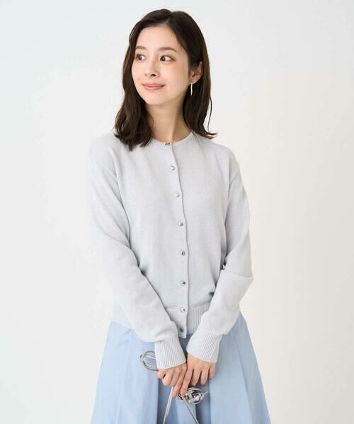 Maison de CINQ / メゾン ドゥ サンク カーディガン・ボレロ | 【小さいサイズ】キラキラ ラメニットカーディガン/洗える | 詳細12
