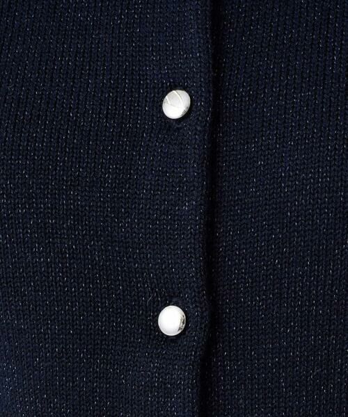 Maison de CINQ / メゾン ドゥ サンク カーディガン・ボレロ | 【小さいサイズ】キラキラ ラメニットカーディガン/洗える | 詳細24