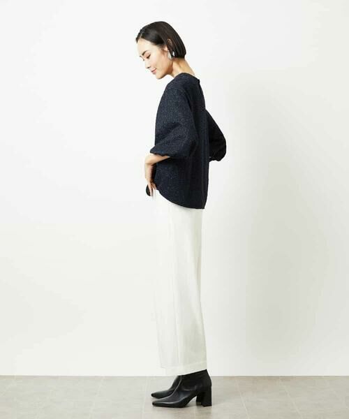 Maison de CINQ / メゾン ドゥ サンク シャツ・ブラウス | [小さいサイズ]ツィードライクプルオーバー | 詳細16