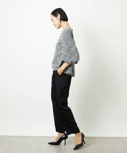 Maison de CINQ / メゾン ドゥ サンク シャツ・ブラウス | [小さいサイズ]ツィードライクプルオーバー | 詳細19