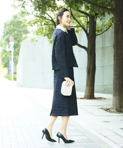 Maison de CINQ / メゾン ドゥ サンク セットアップ | [小さいサイズ]ファンシーツイードショートジャケット | 詳細15