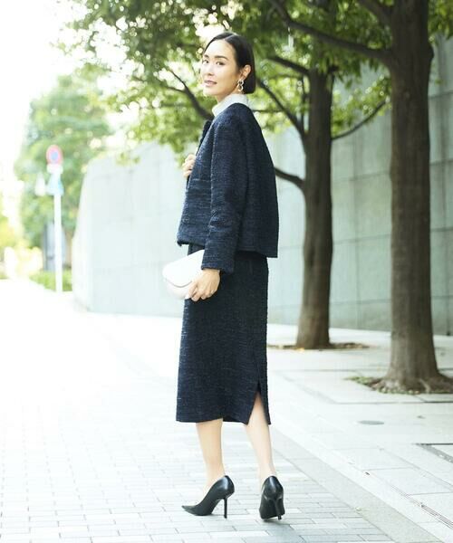 Maison de CINQ / メゾン ドゥ サンク セットアップ | [小さいサイズ]ファンシーツイードショートジャケット | 詳細16