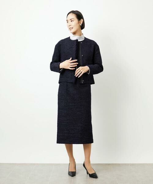 Maison de CINQ / メゾン ドゥ サンク セットアップ | [小さいサイズ]ファンシーツイードショートジャケット | 詳細21