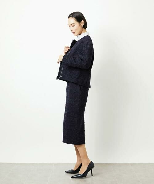 Maison de CINQ / メゾン ドゥ サンク セットアップ | [小さいサイズ]ファンシーツイードショートジャケット | 詳細22