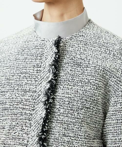 Maison de CINQ / メゾン ドゥ サンク セットアップ | [小さいサイズ]ファンシーツイードショートジャケット | 詳細8
