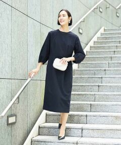 Maison de CINQ / メゾン ドゥ サンク ロング・マキシ丈ワンピース | [小さいサイズ]［オケージョン/セレモニー］スリーブコンシャスワンピース