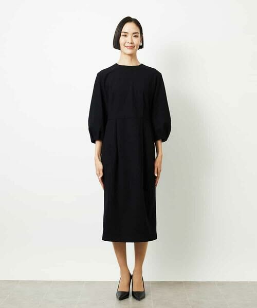 Maison de CINQ / メゾン ドゥ サンク ロング・マキシ丈ワンピース | [小さいサイズ]［オケージョン/セレモニー］スリーブコンシャスワンピース | 詳細4