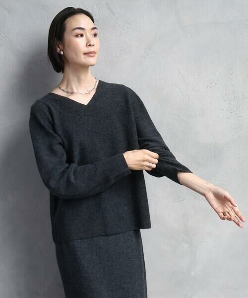 Maison de CINQ / メゾン ドゥ サンク ニット・セーター | [セットアップ対応]Vネックニット | 詳細2