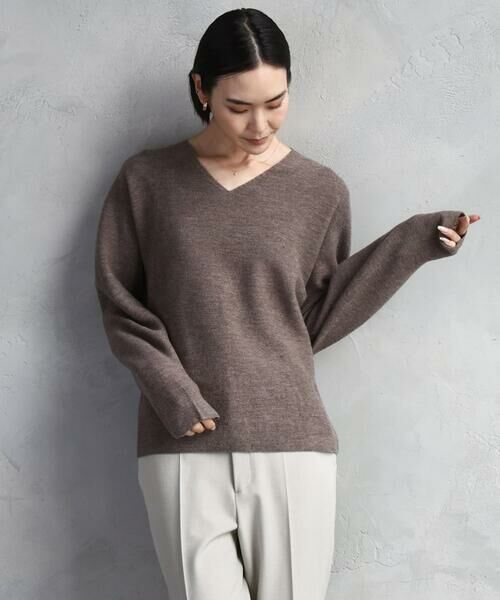 Maison de CINQ / メゾン ドゥ サンク ニット・セーター | [セットアップ対応]Vネックニット | 詳細8