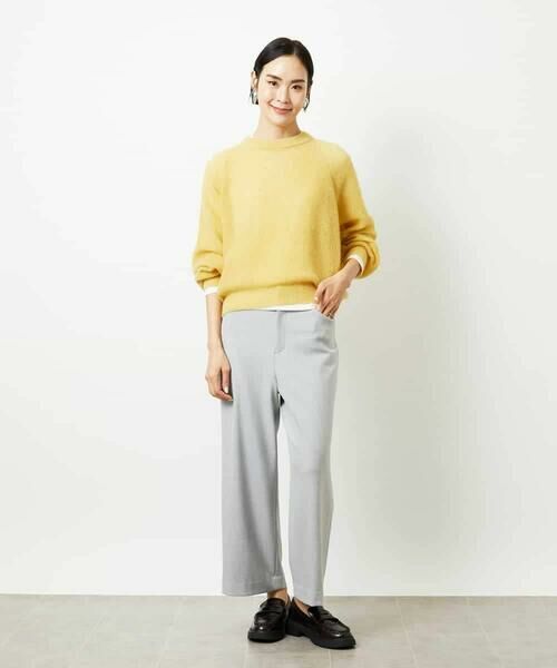 Maison de CINQ / メゾン ドゥ サンク その他パンツ | [小さいサイズ]［定番人気］ストレッチ裏起毛ワイドパンツ | 詳細17