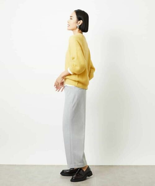 Maison de CINQ / メゾン ドゥ サンク その他パンツ | [小さいサイズ]［定番人気］ストレッチ裏起毛ワイドパンツ | 詳細18