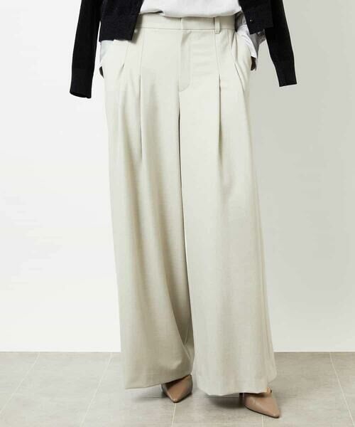 Maison de CINQ / メゾン ドゥ サンク その他パンツ | [小さいサイズ]2タックワイドパンツ | 詳細1