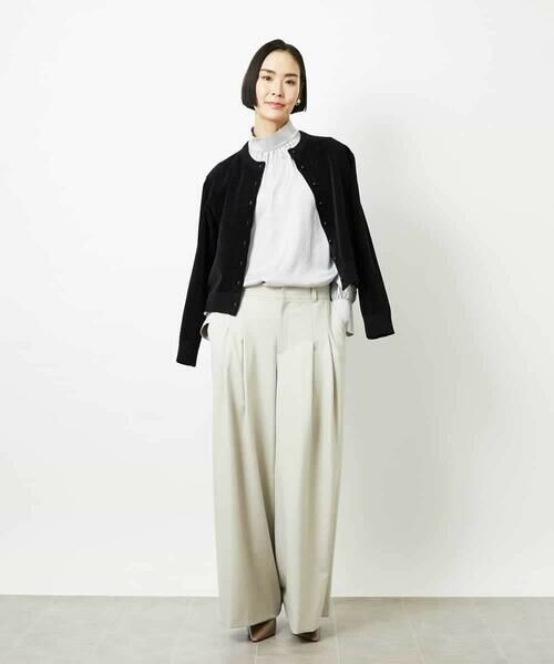 Maison de CINQ / メゾン ドゥ サンク その他パンツ | [小さいサイズ]2タックワイドパンツ | 詳細14
