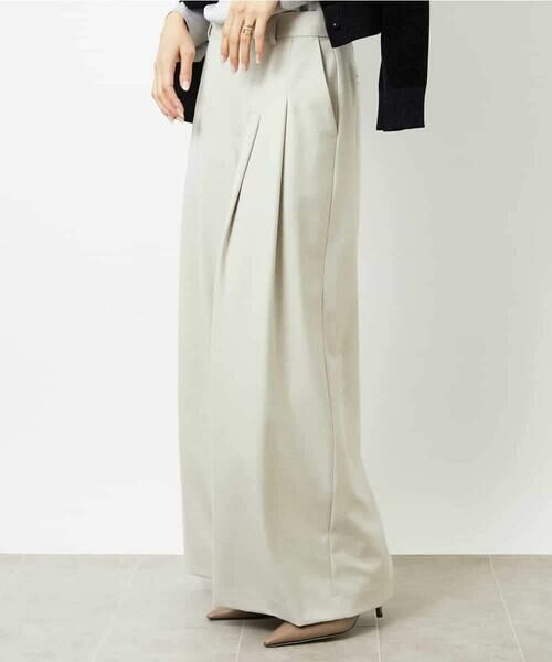 Maison de CINQ / メゾン ドゥ サンク その他パンツ | [小さいサイズ]2タックワイドパンツ | 詳細2