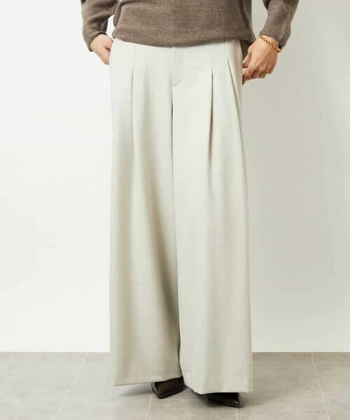 Maison de CINQ / メゾン ドゥ サンク その他パンツ | [小さいサイズ]2タックワイドパンツ | 詳細3