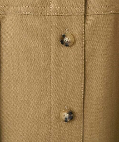 Maison de CINQ / メゾン ドゥ サンク ロング・マキシ丈ワンピース | ウール混デニム前開きワンピース | 詳細16