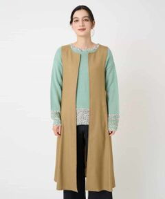 Maison de CINQ / メゾン ドゥ サンク ロング・マキシ丈スカート | ウール混デニム前後2WAYジャンパースカート