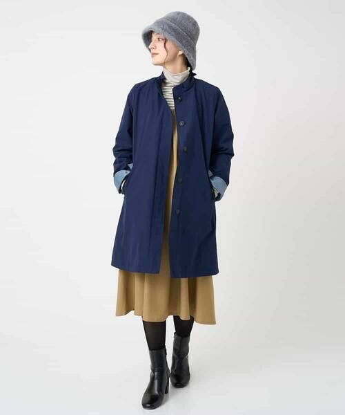 Maison de CINQ / メゾン ドゥ サンク ロング・マキシ丈スカート | ウール混デニム前後2WAYジャンパースカート | 詳細22