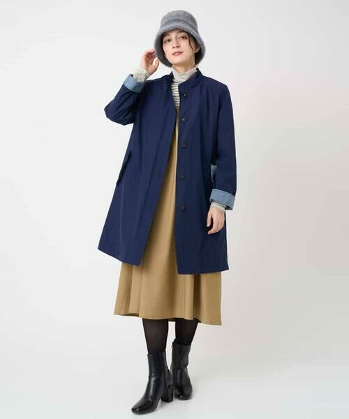 Maison de CINQ / メゾン ドゥ サンク ロング・マキシ丈スカート | ウール混デニム前後2WAYジャンパースカート | 詳細24