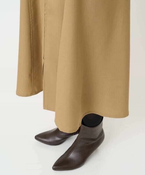 Maison de CINQ / メゾン ドゥ サンク ロング・マキシ丈スカート | ウール混デニム前後2WAYジャンパースカート | 詳細8