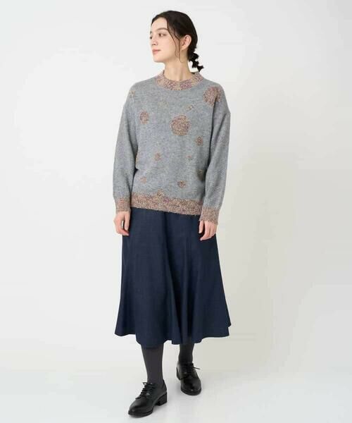 Maison de CINQ / メゾン ドゥ サンク ニット・セーター | ドットインターシャニット | 詳細11