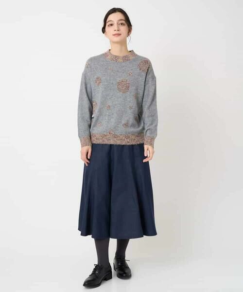 Maison de CINQ / メゾン ドゥ サンク ニット・セーター | ドットインターシャニット | 詳細12