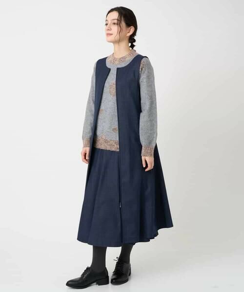 Maison de CINQ / メゾン ドゥ サンク ニット・セーター | ドットインターシャニット | 詳細16