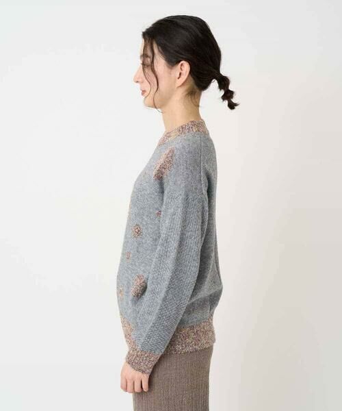 Maison de CINQ / メゾン ドゥ サンク ニット・セーター | ドットインターシャニット | 詳細4