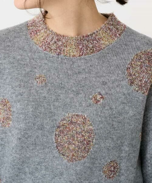 Maison de CINQ / メゾン ドゥ サンク ニット・セーター | ドットインターシャニット | 詳細6