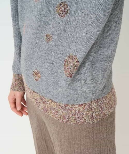 Maison de CINQ / メゾン ドゥ サンク ニット・セーター | ドットインターシャニット | 詳細8