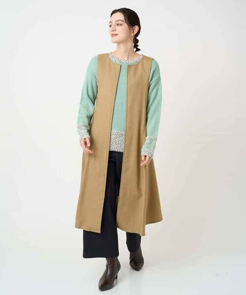 Maison de CINQ / メゾン ドゥ サンク ニット・セーター | カスリパネルボーダーニット | 詳細12