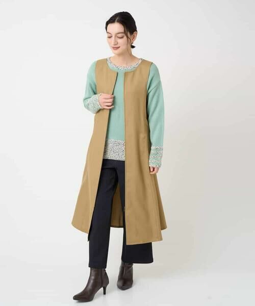 Maison de CINQ / メゾン ドゥ サンク ニット・セーター | カスリパネルボーダーニット | 詳細13