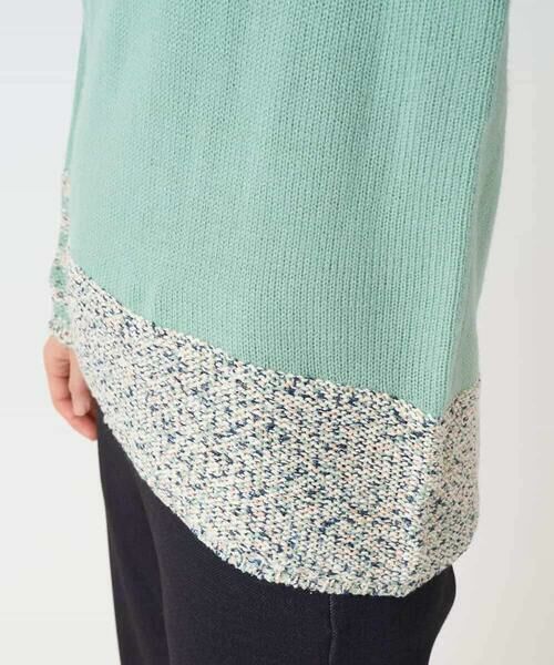 Maison de CINQ / メゾン ドゥ サンク ニット・セーター | カスリパネルボーダーニット | 詳細7