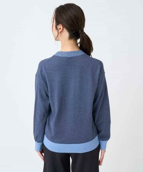 Maison de CINQ / メゾン ドゥ サンク ニット・セーター | 配色デザインポケットニット | 詳細4