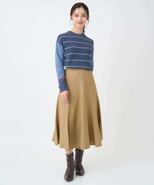 Maison de CINQ / メゾン ドゥ サンク ニット・セーター | パネルボーダーニット | 詳細13