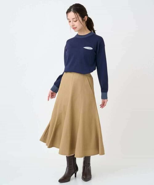 Maison de CINQ / メゾン ドゥ サンク ニット・セーター | 配色デザインポケットニット | 詳細12