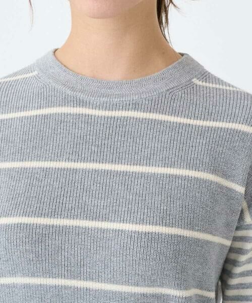 Maison de CINQ / メゾン ドゥ サンク ニット・セーター | パネルボーダーニット | 詳細5